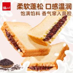 泓一 营养早餐 紫米夹心吐司