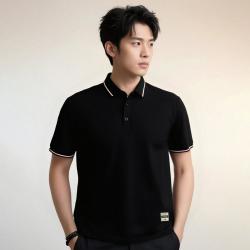 马克华菲 含桑蚕丝 男士POLO衫