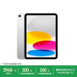 Apple iPad11英寸 A16芯片2025年款 平板电脑 (128GB WLAN版/学习办公娱乐)银色