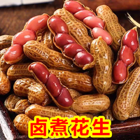 水煮花生五香卤汁卤花生香辣味烧烤夜市真空包装下酒菜