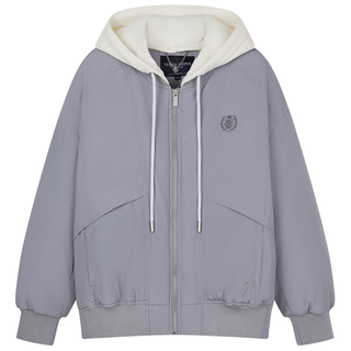 TEENIE WEENIE 女士棉服 手工毛织连帽 轻薄舒适