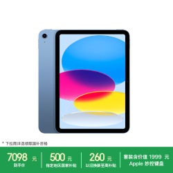 Apple iPad 11英寸 A16芯片2025年款 平板电脑 (256GB eSIM版/学习办公娱乐)蓝色