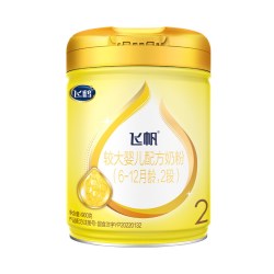飞鹤 飞帆呵护2段6-12个月婴幼儿牛奶粉二段900g官方旗舰正品保价