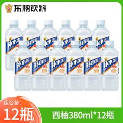 补水啦 东鹏补水啦电解质水西柚荔枝380ml小瓶装12瓶