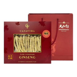 进口西洋参图腾礼盒加拿大花旗参整根长支 125g*1盒