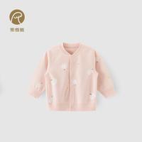 乖奇熊 男女宝宝开衫外套春秋季纯棉长袖上衣服婴幼儿洋气外出服儿童秋装