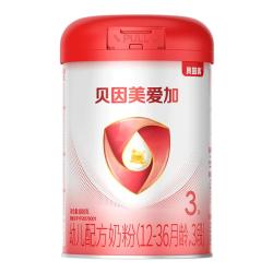 贝因美 新日期贝因美奶粉爱加3段奶粉800g1罐三段12-36个月乳铁蛋白官方