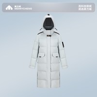 移动端：美力城 鹅绒填充防水保暖 女士羽绒服