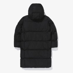 FILA 自营 Fila/斐乐休闲宽松拉链字母印花连帽羽绒服FS254DJ01X005