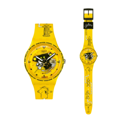 swatch 瑞士运动精英系列男女手表个性彩盘石英腕表生日礼物