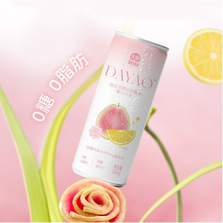 大窑 益生元果汁汽水 0糖0脂维C 330ml*20罐 气泡水