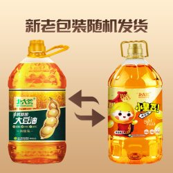 北大荒 非转基因大豆油5L食用油三级家用营养食用油植物油