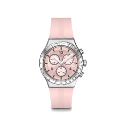 swatch 瑞士手表三眼计时金属学生情侣运动腕表教师节礼物