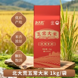 北大荒 2025年新米北大荒五常大米5kgGB/T19266真空包装东北黑龙江大米