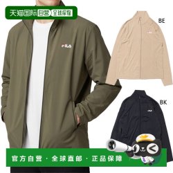FILA 日本直邮Fila 男士速干防晒衣适合游泳 水上和陆地活动长袖米色/4
