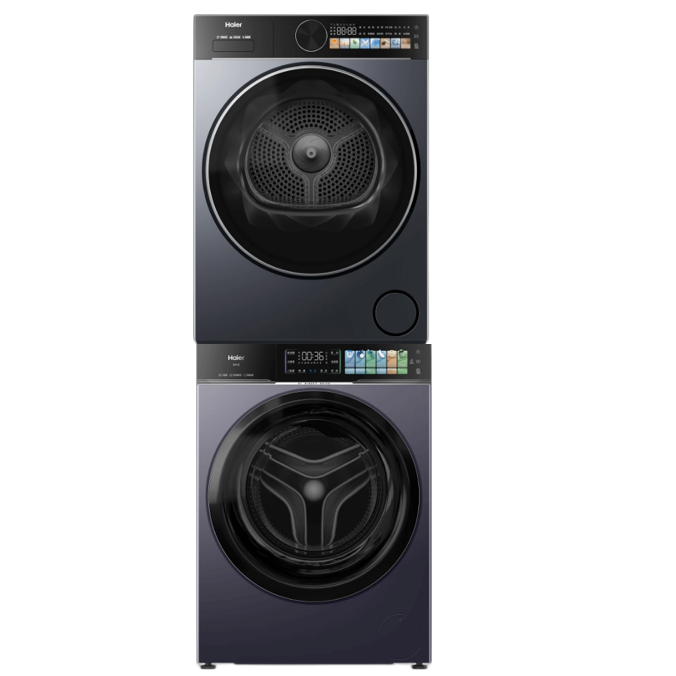Haier 海尔 云溪4.0pro系列 XQG100-BLEU75TU1+GA100-S55THU1 热泵式洗烘套装
