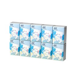 蓝漂 手帕纸 10包/条