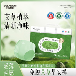 布朗尼 特护级艾草植萃早安裤日安裤卫生巾防漏姨妈巾安心裤 XL-XXL码 22片 120斤-160斤