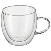 京东京造 双层玻璃杯 耐热 300ml