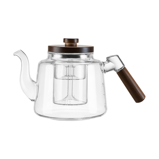 京东京造 玻璃茶壶 耐高温水分离 1000ml