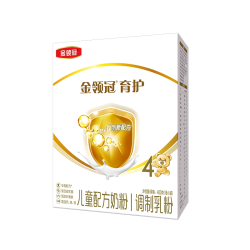 金领冠 伊利 金领冠 育护4段儿童配方牛奶粉 400g*1盒(25g*16袋)