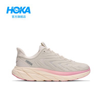 HOKA 秋季上新都市休闲 轻盈透气缓震舒适耐磨新款 雅石白/露水粉