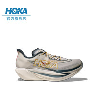 HOKA 马拉松跑步鞋CIELO X1 3.0 耐磨透气轻便 雅石白/璀璨金