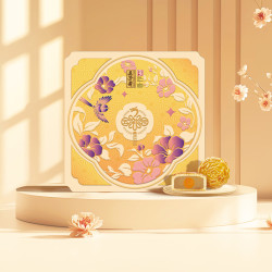 五芳斋 五芳缘月广式月饼礼盒 五芳华彩月饼礼盒540g