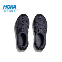 HOKA 冬季户外运动休闲舒缓鞋ORA PRIMO保暖复古缓震防滑 蓝黑色/黑色
