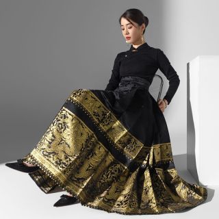 百亿补贴：醉雨朵 龙 女士明制马面裙日常套装 2026新款