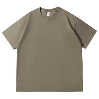 凡客诚品 全棉 短袖T恤 L （110-130斤） 驼绿
