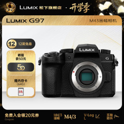 Panasonic DC-G97 M43画幅 单机身 微单相机