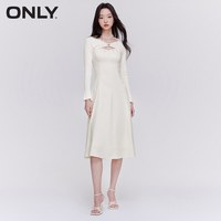 ONLY 秋季新款气质百搭针织上衣中长款套装连衣裙女