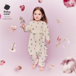 babycare 婴儿睡袋小花园桑蚕丝春夏薄款60支防踢被宝宝睡袋礼盒