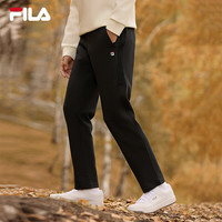FILA 男子针织长裤 正黑色 175/84A/L