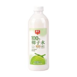 春光 海南特产天然果汁饮料 椰子水1L*2