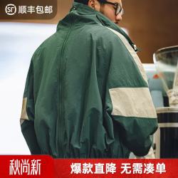 马登 双拉链拼接运动夹克TW2101168