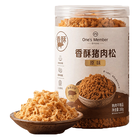 One's Member 香酥猪肉松 300g