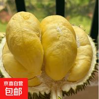 泰国金枕榴莲包4房整果精挑果肉金黄软糯拉丝口感细腻 包4-6房丨净重6-7斤