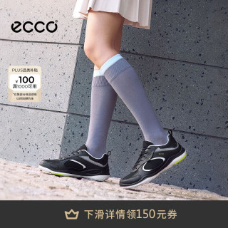ecco 运动鞋女 26年秋季新款透气跑步鞋轻便百搭健步鞋 BIOM系列 黑色 37