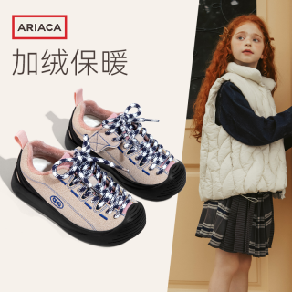 ARIACA艾芮苏女童运动鞋子秋季新款小女孩学生休闲鞋儿童软底童鞋