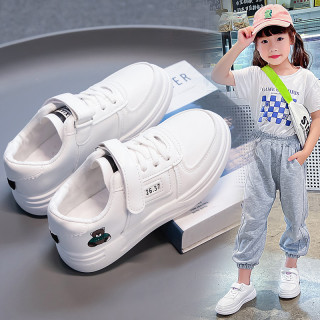 女童鞋子2026春秋新款儿童小白鞋百搭学生休闲鞋中大童男童运动鞋