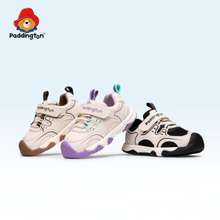 Paddington 时尚新款儿童运动鞋男童休闲鞋女宝宝女童机能跑鞋透气