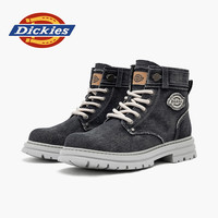 Dickies 水洗牛仔马丁靴男2026夏季时尚潮流男靴男士休闲工装靴子