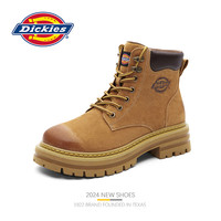 Dickies 情侣款复古大黄靴2026夏季百搭防滑休闲马丁靴高帮工装靴