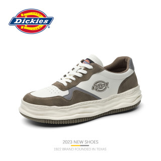 Dickies 板鞋男2026春季新款潮流运动休闲鞋子男士厚底面包鞋百搭