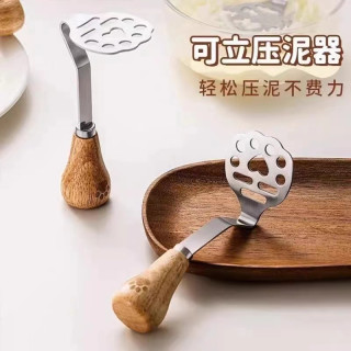 小熊压泥器宝宝辅食手压式家用厨房坚固食品级手动压蛋器压土豆泥