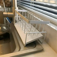 置物架抹布架低价好物水池水龙头新家入住厨房钢丝球收纳架免打孔