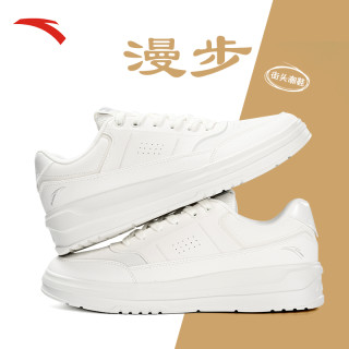 安踏 板鞋男春季新款透气厚底爆款运动鞋潮流时尚百搭低帮休闲男鞋