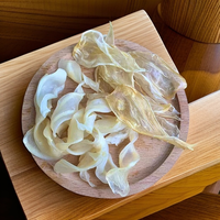 广东白花胶中国食用鱼胶干货孕妇滋补煲汤炖鸡奶冻厚肉足竹叶胶